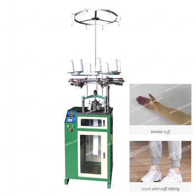 Computergestützte Rippenmanschette kreisförmige Strickmaschine