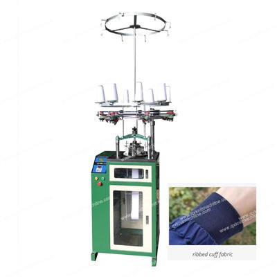 Neues Modell Hochgeschwindigkeit kreisförmiger Rippenmanschettenstrickmaschine
